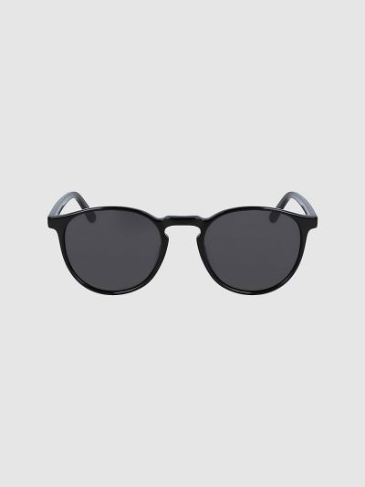 Calvin Klein Táskák & Kiegészítők HU886000 | Calvin Klein Round Férfi Napszemüveg Fekete